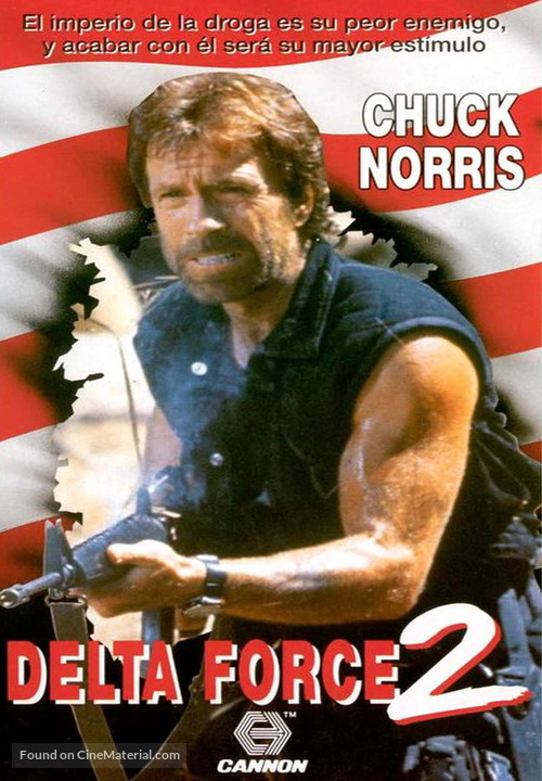 Delta Force 2: The Colombian Connection - Spanish DVD movie cover