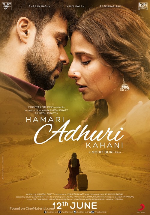 Hamari Adhuri Kahaani - Indian Movie Poster