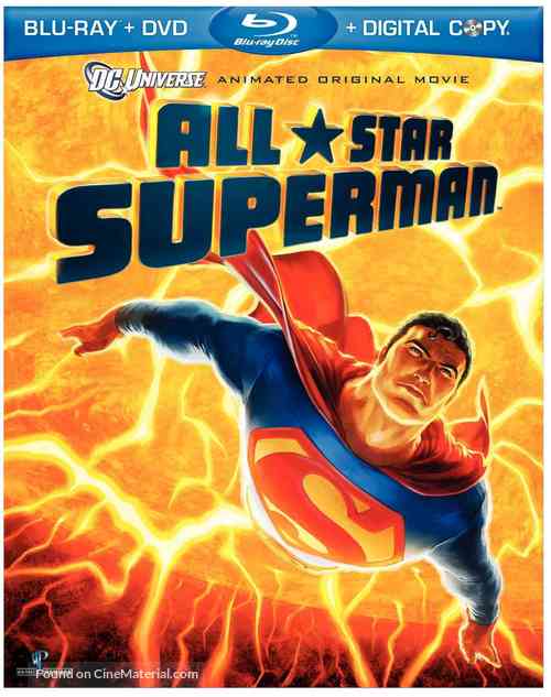 All-Star Superman - Blu-Ray movie cover