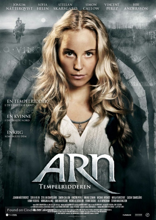 Arn - Tempelriddaren - Norwegian Movie Poster