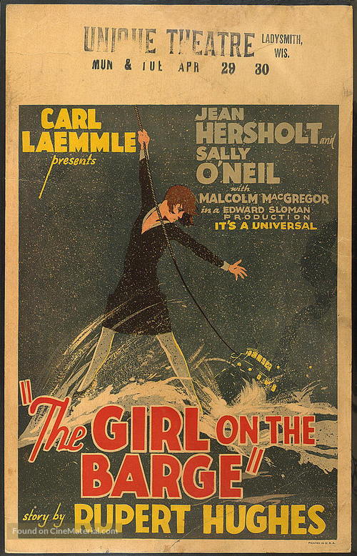 Girl on the Barge - Movie Poster