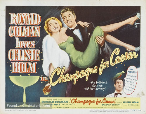 Champagne for Caesar - Movie Poster
