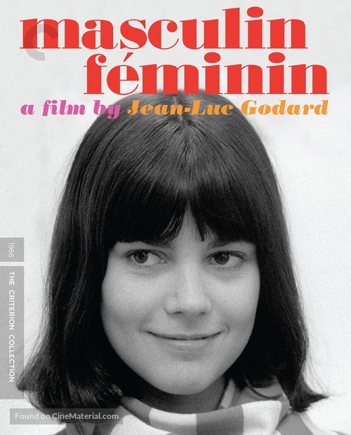 Masculin, f&eacute;minin: 15 faits pr&eacute;cis - Blu-Ray movie cover