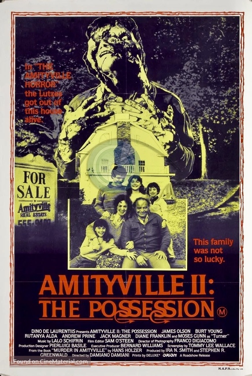 Amityville II: The Possession - Australian Movie Poster