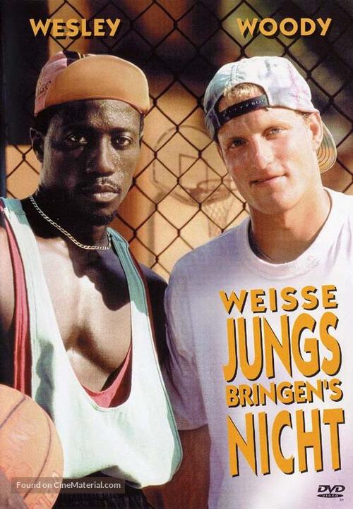 White Men Can&#039;t Jump - German Movie Cover