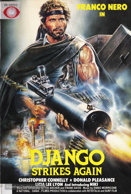 Django 2: il grande ritorno - British VHS movie cover