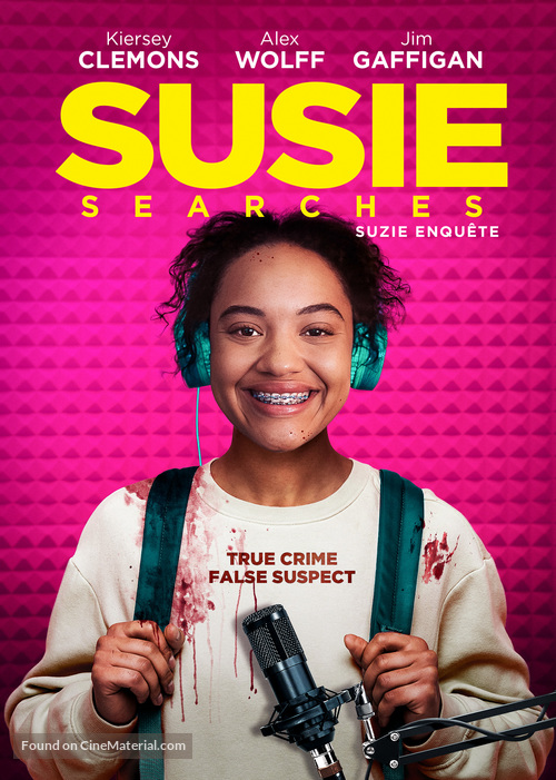 Susie Searches - Canadian DVD movie cover