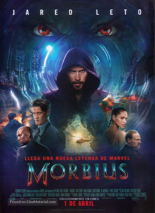 Morbius - Spanish Movie Poster