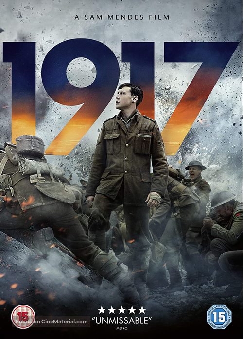 1917 - British DVD movie cover
