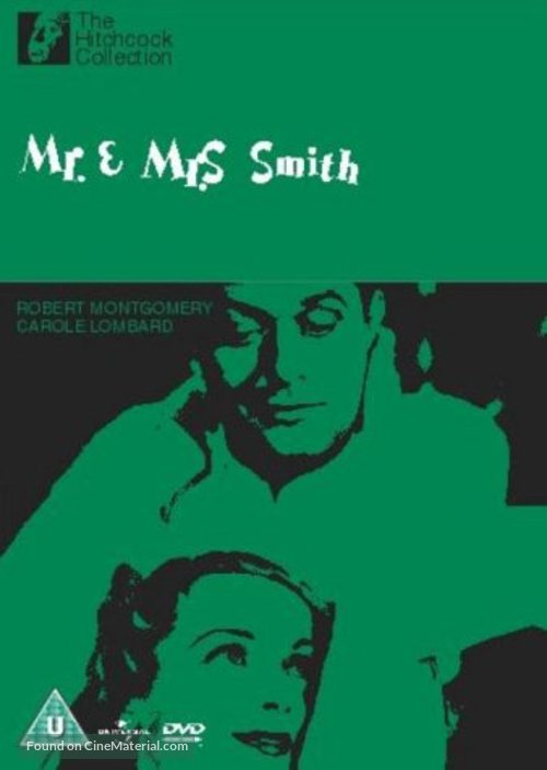 Mr. &amp; Mrs. Smith - British DVD movie cover