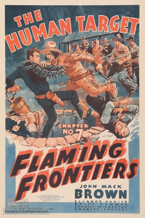 Flaming Frontiers - Movie Poster