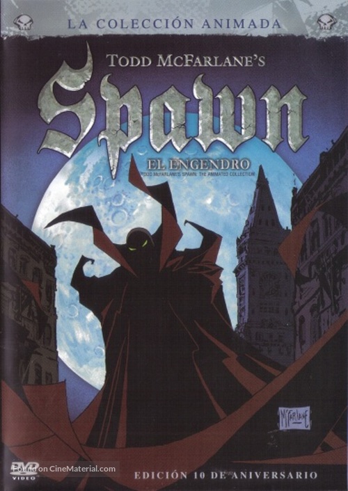 &quot;Spawn&quot; - Mexican DVD movie cover