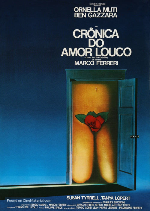 Storie di ordinaria follia - Brazilian Movie Poster