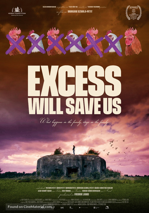 Excess Will Save Us - Swedish Movie Poster