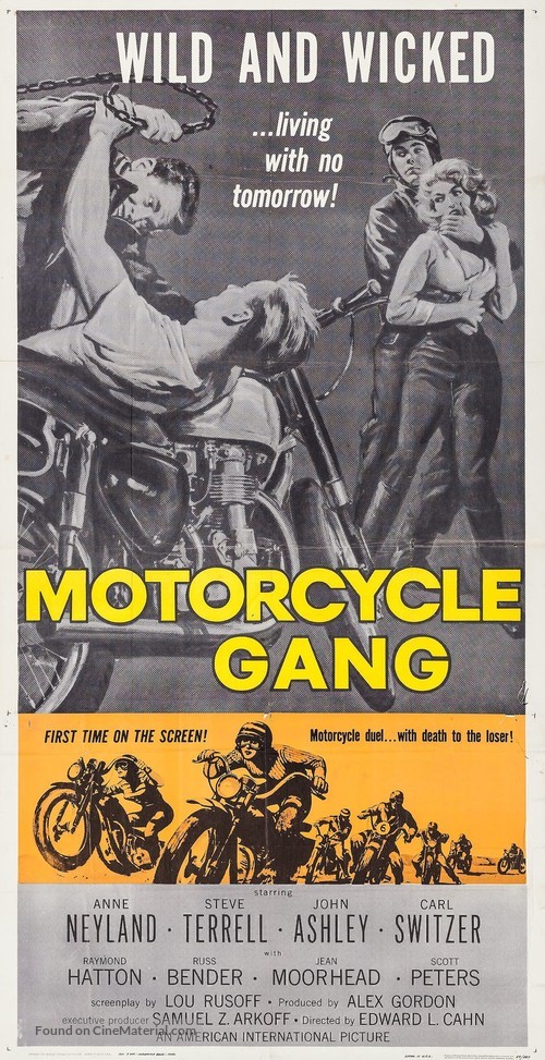 Motorcycle Gang - Movie Poster