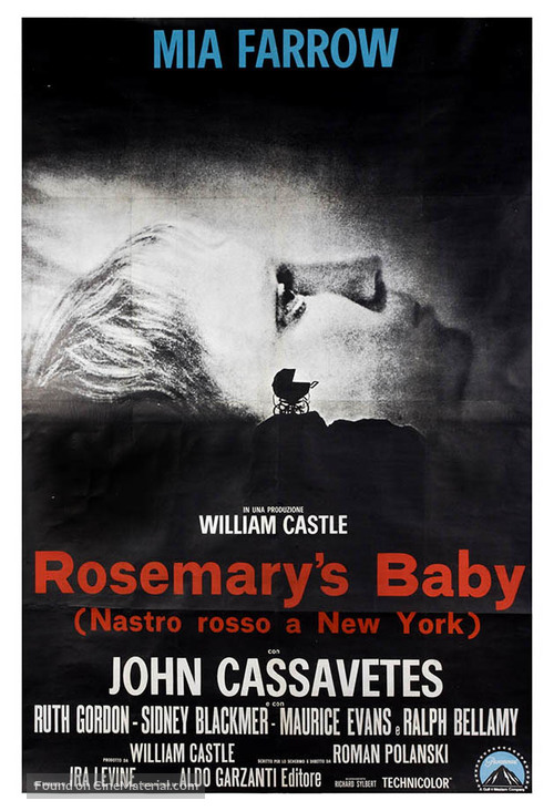 Rosemary&#039;s Baby - Italian Movie Poster