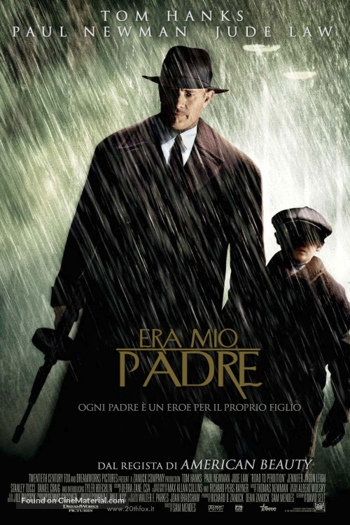Road to Perdition - Italian Movie Poster
