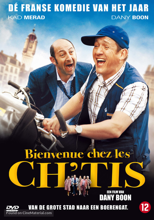 Bienvenue chez les Ch&#039;tis - Dutch DVD movie cover