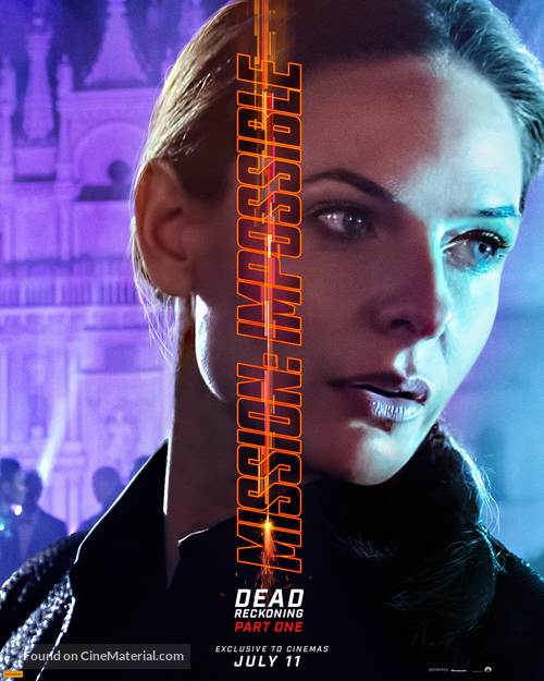 Mission: Impossible - Dead Reckoning Part One - Australian Movie Poster