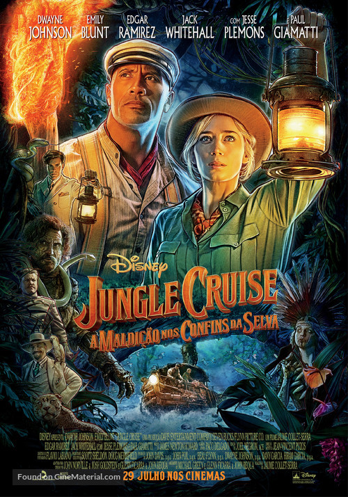 Jungle Cruise - Portuguese Movie Poster