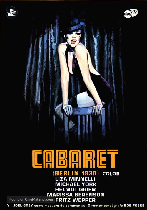 Cabaret - Spanish Movie Poster