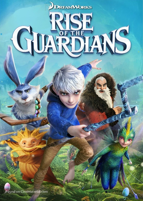 Rise of the Guardians - DVD movie cover
