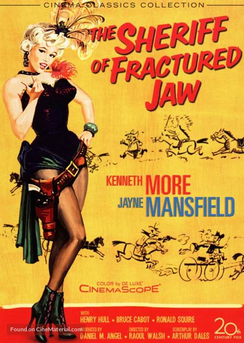 The Sheriff of Fractured Jaw - DVD movie cover