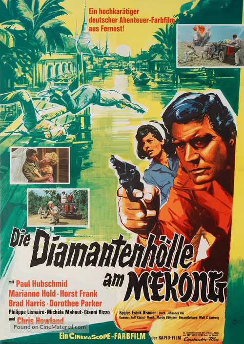 Die Diamantenh&ouml;lle am Mekong - German Movie Poster