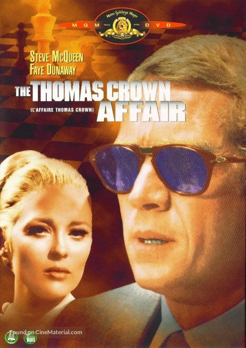 The Thomas Crown Affair - Canadian DVD movie cover