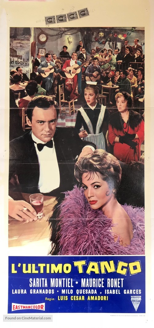 Mi &uacute;ltimo tango - Italian Movie Poster