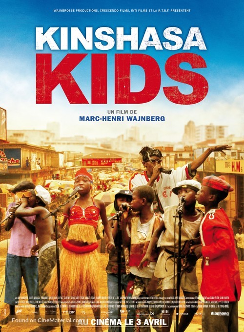 Kinshasa Kids - French Movie Poster