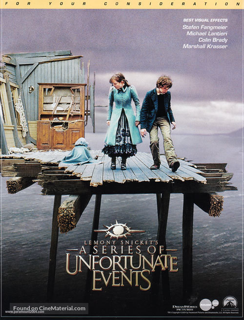 Lemony Snicket&#039;s A Series of Unfortunate Events - For your consideration movie poster