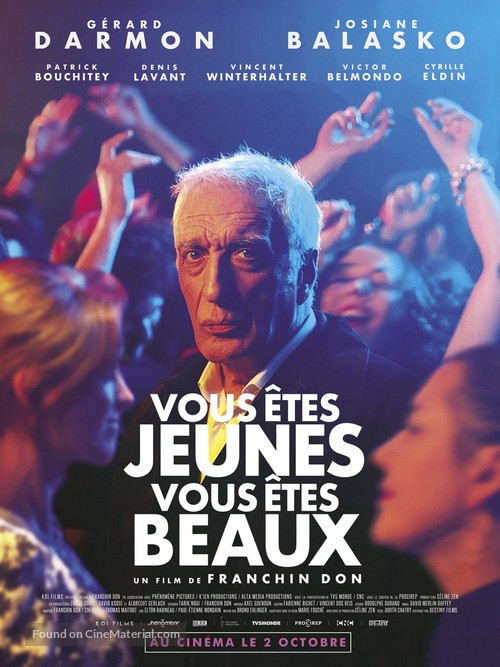 Vous &ecirc;tes jeunes vous &ecirc;tes beaux - French Movie Poster