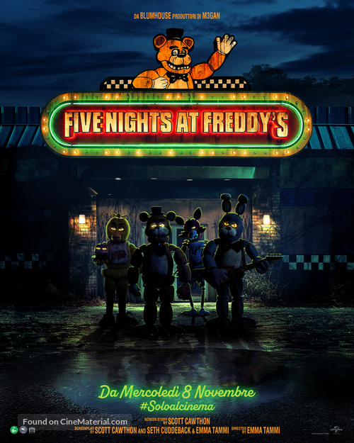 Five Nights at Freddy&#039;s - Italian Movie Poster