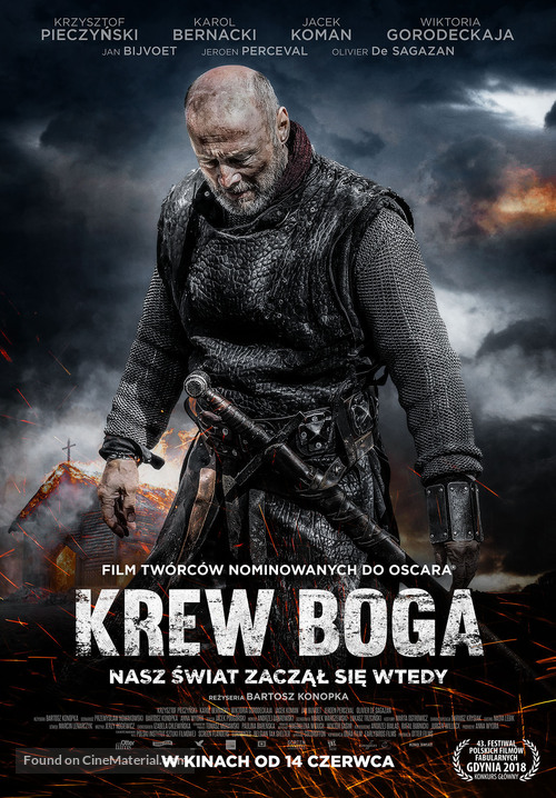 Krew Boga - Polish Movie Poster