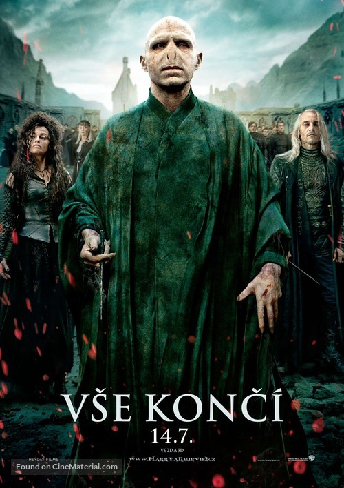 Harry Potter and the Deathly Hallows: Part II - Czech Movie Poster