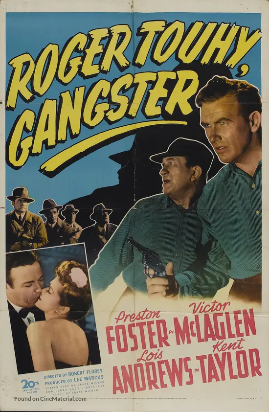 Roger Touhy, Gangster - Movie Poster Roger Touhy, Gangster - Movie Poster