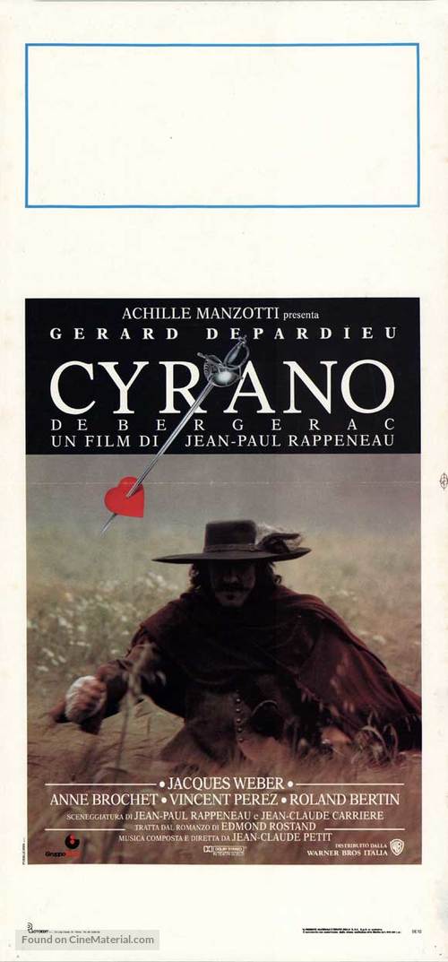 Cyrano de Bergerac - Italian Movie Poster