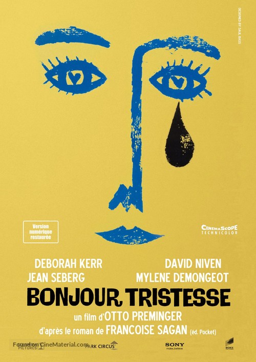Bonjour tristesse - French Re-release movie poster