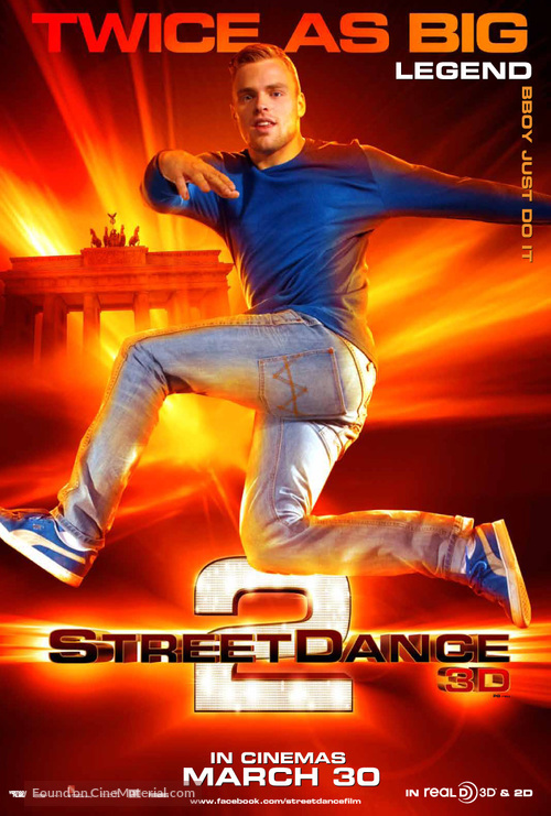StreetDance 2 - British Movie Poster