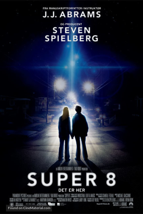 Super 8 - Danish Movie Poster