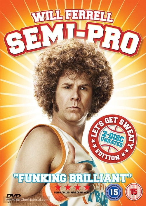 Semi-Pro - British DVD movie cover