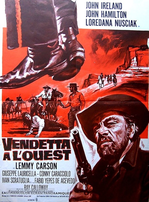 Vendetta per vendetta - French Movie Poster