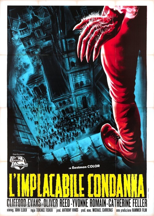 The Curse of the Werewolf - Italian Movie Poster