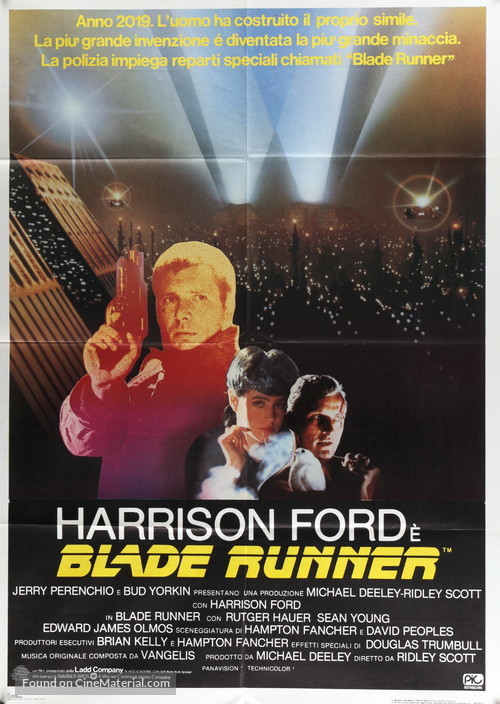 Blade Runner - Italian Movie Poster