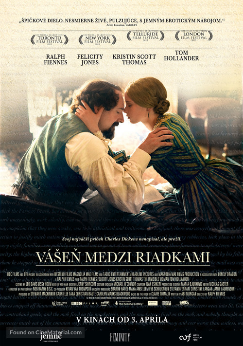 The Invisible Woman - Slovak Movie Poster