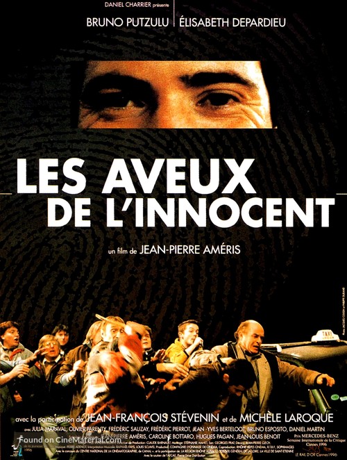 Les aveux de l&#039;innocent - French Movie Poster