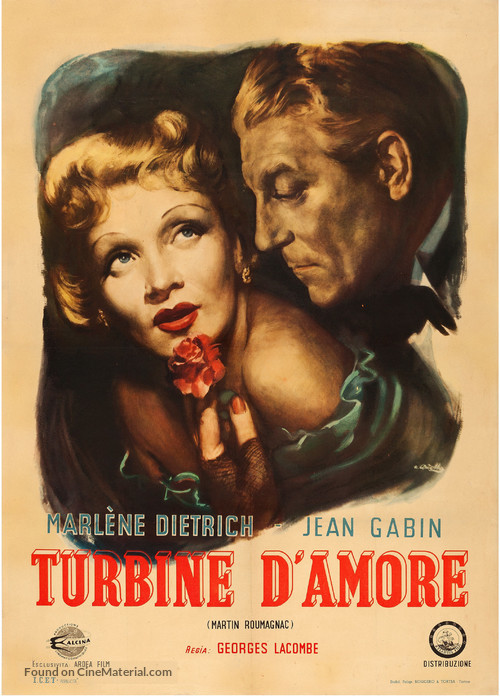 Martin Roumagnac - Italian Movie Poster