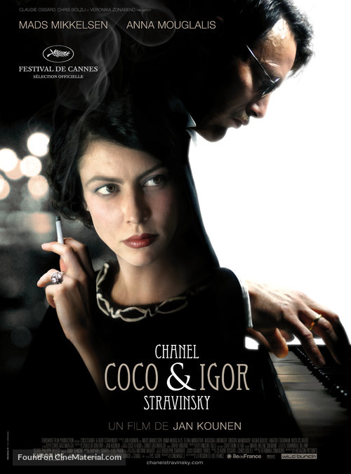 Coco Chanel &amp; Igor Stravinsky - French Movie Poster