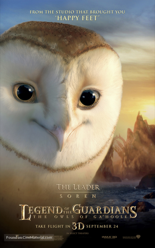 Legend of the Guardians: The Owls of Ga&#039;Hoole - Movie Poster